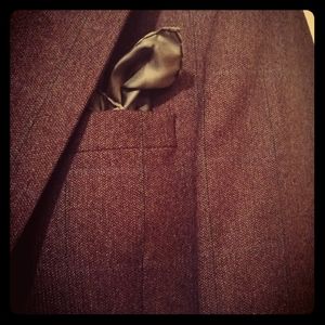 Burberry double breasted suit coat